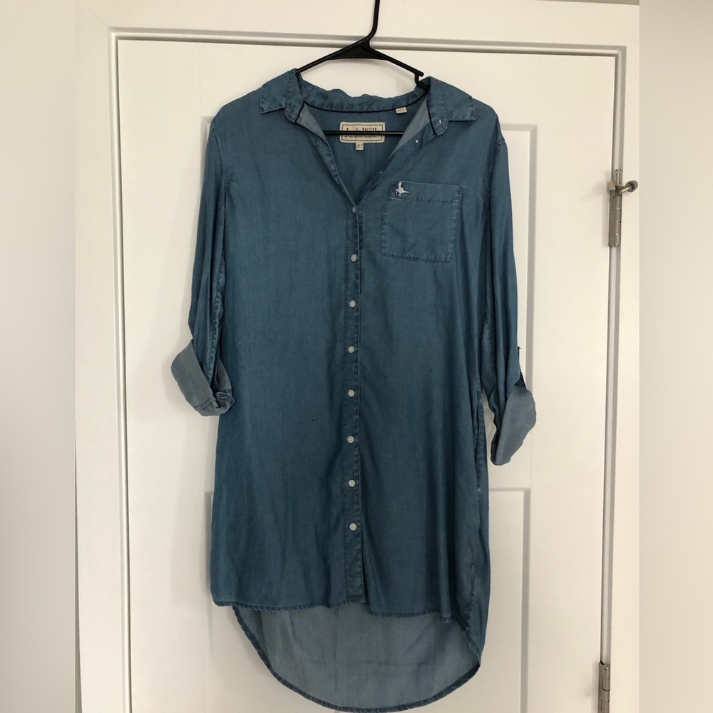 Jack Wills Denim Shirt Dress size US6